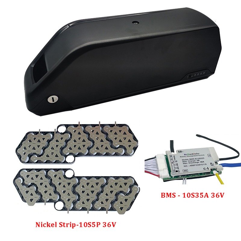 アクセサリー ^^ Muxcksa DP-2170-5C バッテリーケース アクセサリー EBike バッテリー